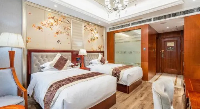 Номер Standard с видом на реку Binjiang Garden Hotel
