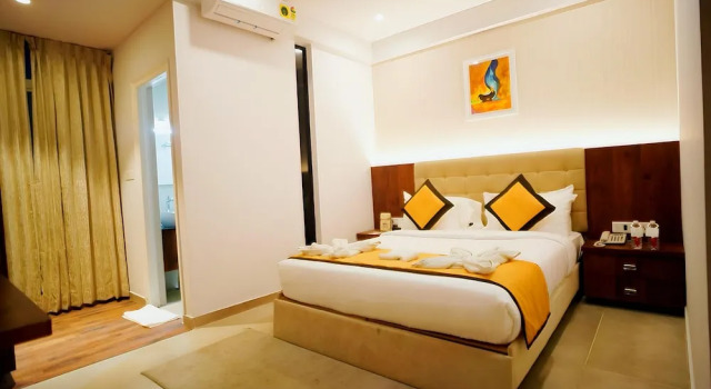 La Serene Business Hotel - Manyata Tech Park, Rezervovat Hotel Hotely v Bangalore s parkováním, Parkování