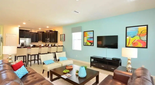 Ov3861 - Champions Gate Resort - 8 Bed 5 Baths Townhome, Book Ferieresort Hoteller i Four Corners med pool, Swimmingpool