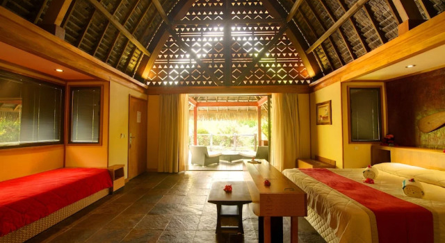 Бунгало Premium с видом на озеро Maitai Lapita Village Huahine