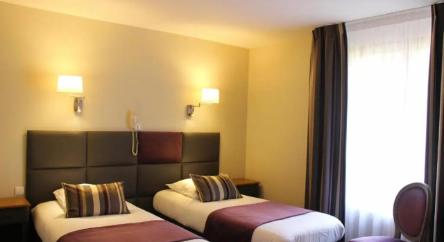 Номер Comfort Hôtel Spa & Restaurant Ô Pervenches