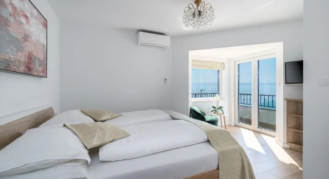 Двухместный номер Superior с балконом и с видом на море Rooms Vedrana