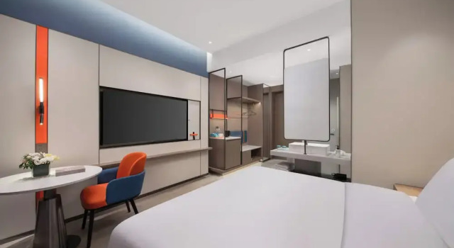 Двухместный номер Standard с видом на город Holiday Inn Express Hai'an Railway Station by IHG