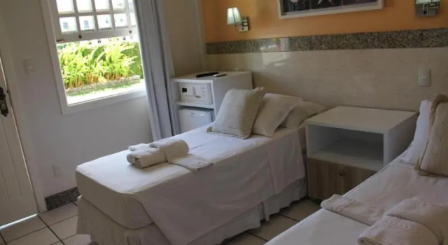 Трёхместный номер Economy с балконом Hotel Pousada da Mangueira