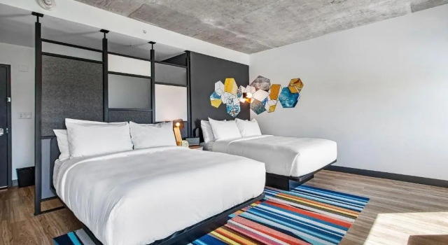 Четырёхместный номер Standard Aloft by Marriott Delray Beach