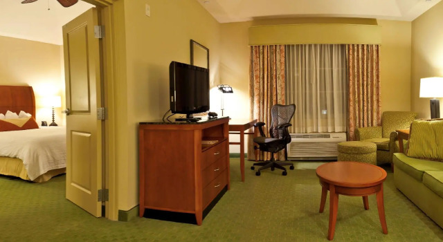 Двухместный люкс c 1 комнатой Hilton Garden Inn at PGA Village/Port St. Lucie
