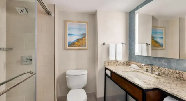 Номер Standard с видом на бассейн Hilton Garden Inn Carlsbad Beach