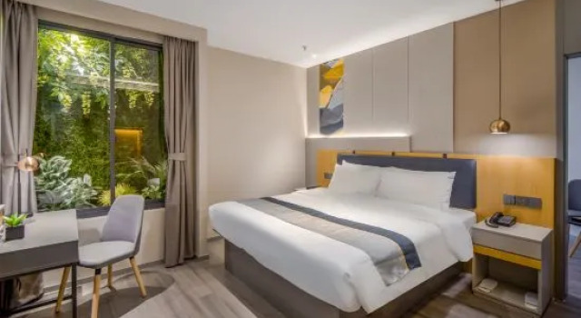 Люкс Home Inn Nanjing Qiaobei Hongyang Square East Liuzhou Road Metro Station
