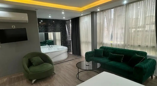 Люкс Presidential c 1 комнатой с видом на город Asem Otel