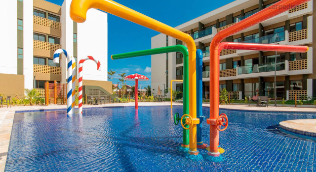 Mana Beach #B319 - Quadruplo por Carpediem, Rezerwuj Hotel Hotele w Pernambuco z parkingiem, Parking