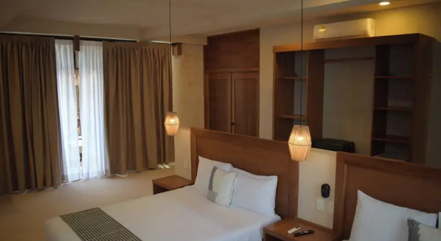 Двухместный номер Deluxe с балконом Hotel Joanza Holbox