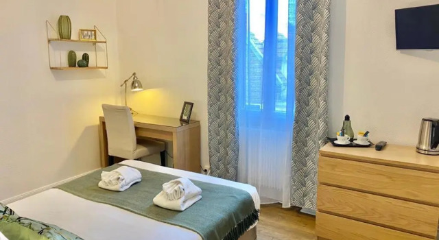 Семейный номер Standard с красивым видом из окна Hôtel Jules