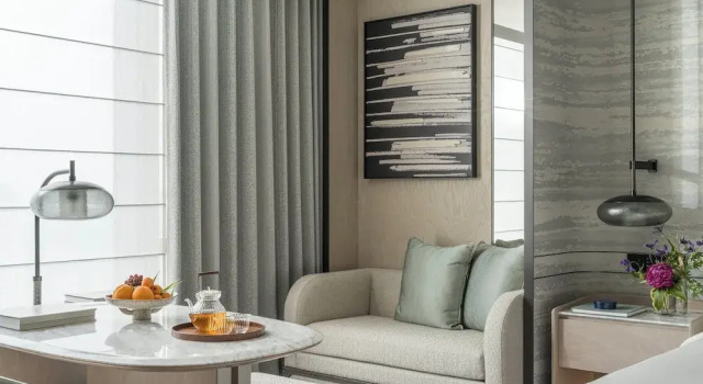 Двухместный номер Deluxe с видом на канал Four Seasons Hotel Hangzhou at Hangzhou Centre