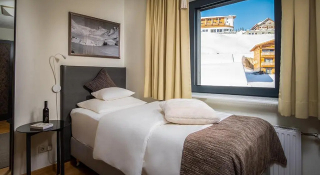 Одноместный номер Standard Hotel Bergkristall Oberlech