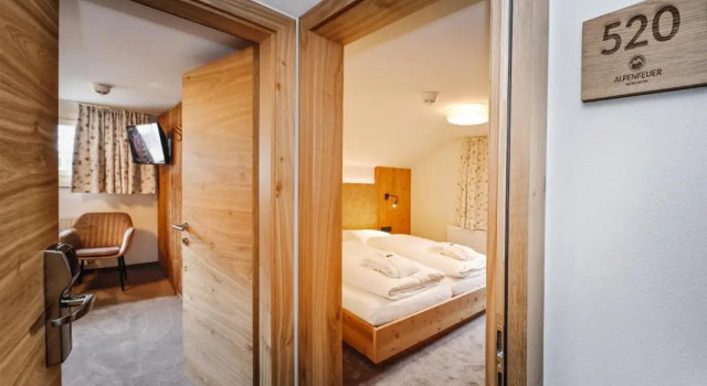 Трёхместный номер Comfort Hotel Alpenfeuer Montafon