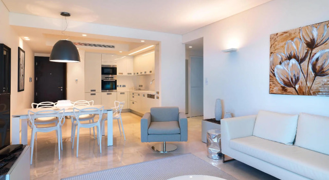 2 Bedrooms Suite with sea view Olympic Residence Deluxe Apartments