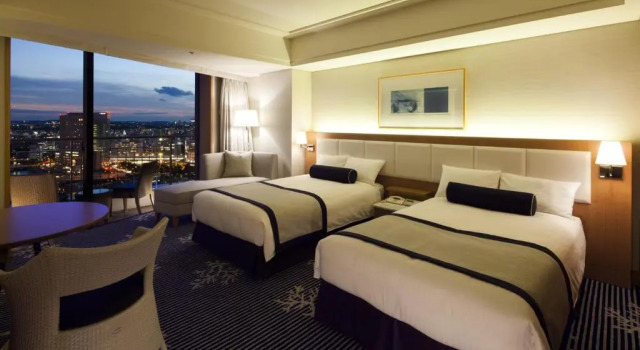Двухместный номер Bay Club Floor с видом на парк The Yokohama Bay Hotel Tokyu