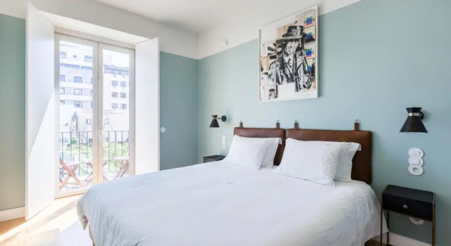 Апартаменты c 1 комнатой с балконом Light Blue Apartments - Downtown Lisbon