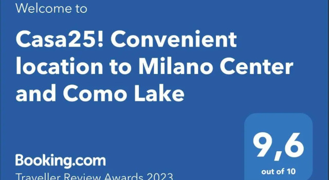 Апартаменты Casa25- Convenient location to Miland Centre & Como Lake!