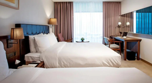 Двухместный номер Deluxe с видом на город Grabel Hotel Jeju