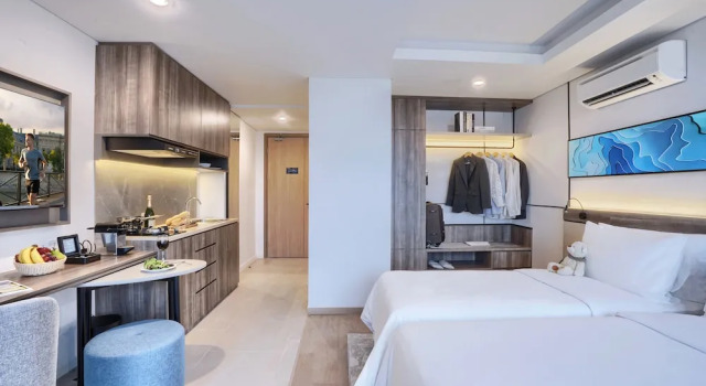 Двухместная студия Premier Citadines Antasari Jakarta