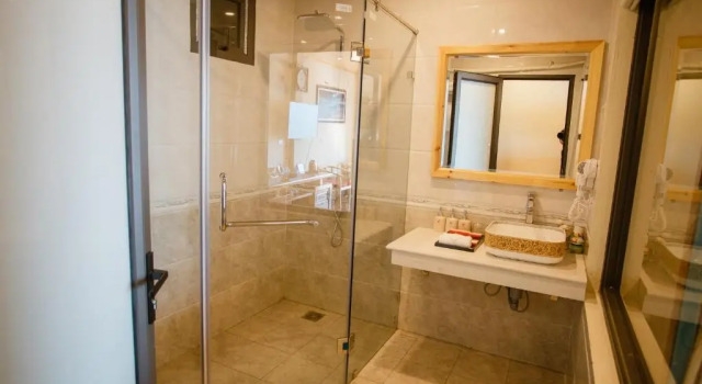 Кровать в общем номере SaPa Retreat Condotel