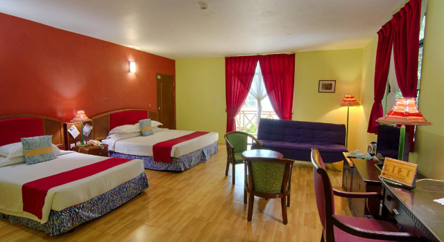 Четырёхместный номер Standard Borneo Tropical Rainforest Resort