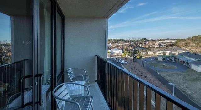Люкс с красивым видом из окна DoubleTree by Hilton Hot Springs