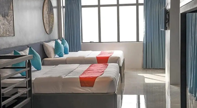 Двухместный номер Superior с видом на город Skyloft Hotel