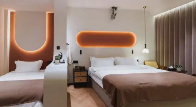Семейный люкс с 2 комнатами Boxinchuan She Homestay (Taoxichuan Creative Square Branch)