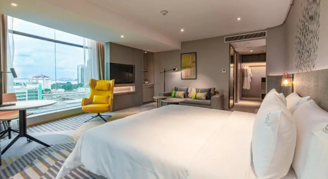 Люкс с видом на город Holiday Inn Johor Bahru City Centre by IHG