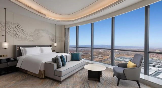 Номер Deluxe Wyndham Grand Shanxi Xiaohe Xincheng