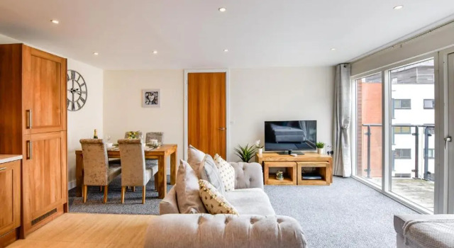 Апартаменты Swansea Marina - Sleeps 4 - Underground parking