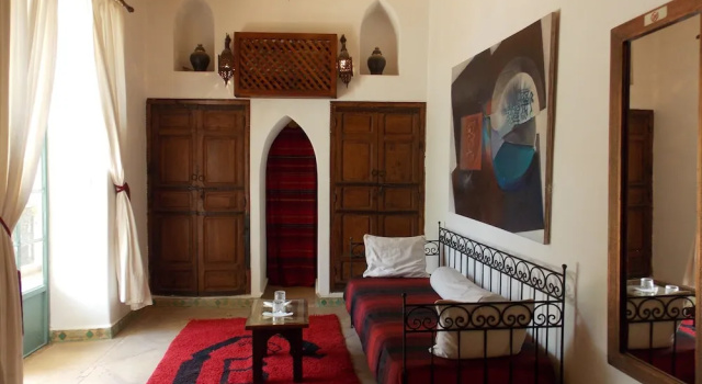 Superior room with view Riad maison Bounouar