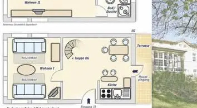 Ferienhaus Ostseeblick Lauterbach, Забронировать Апартаменты/квартира Апартаменты Лаутербах, Апартаменты/квартира