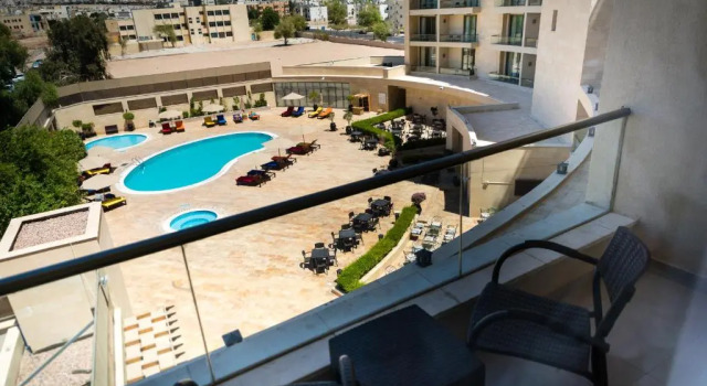 Номер Deluxe с видом на бассейн Oryx Hotel Aqaba