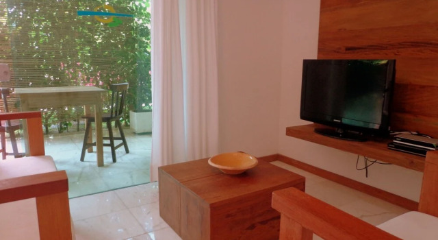 Апартаменты Breeze Apartamentos em Imbassaí Smart TV, Ar nos 2 Quartos e Wi-Fi