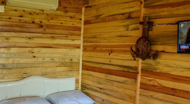 Двухместный номер Economy c 1 комнатой с балконом и с видом на море Cakir Bungalov Evi