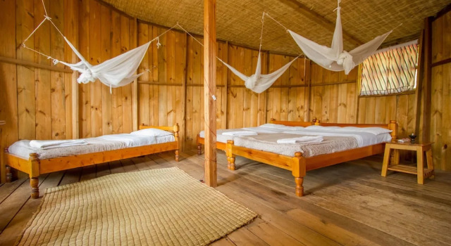 Letto in camerata Bushara Island Camp