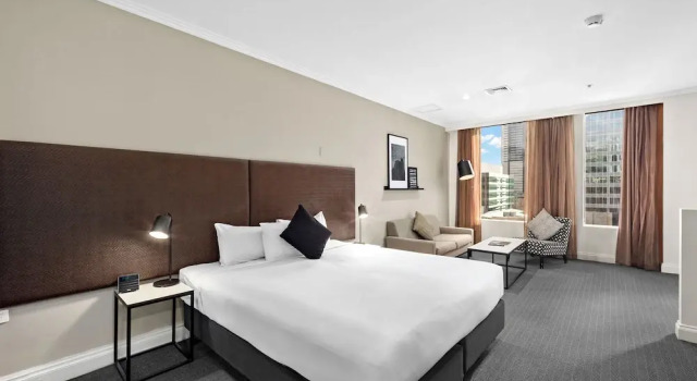 Студия Deluxe Melbourne City Suites