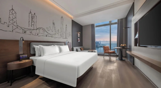 Номер Deluxe Shenzhen Shekou Prince Bay Yifei Hotel