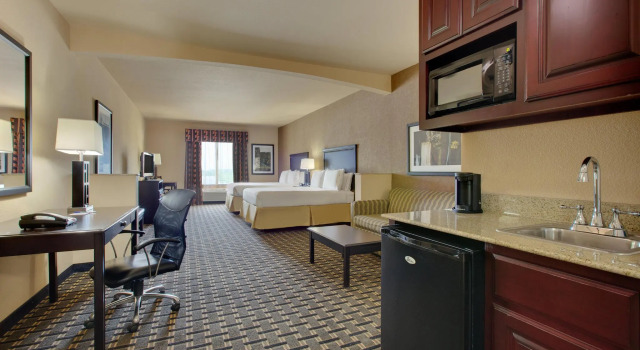 Четырёхместный люкс Holiday Inn Express Hotel & Suites Ennis by IHG