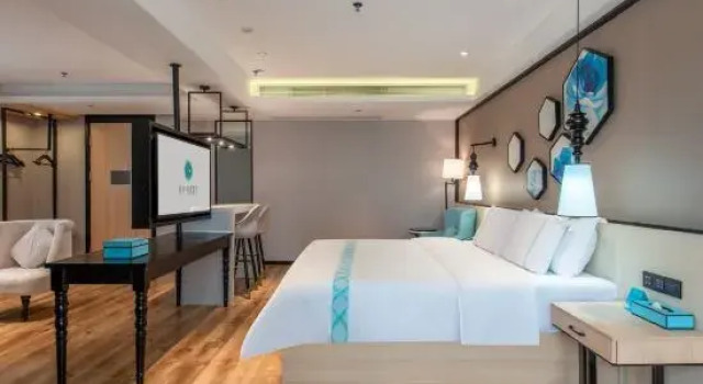 Двухместный люкс Deluxe Xana Lite Hotelle(Zhanjiang Haibin Dadao Wanda Plaza)
