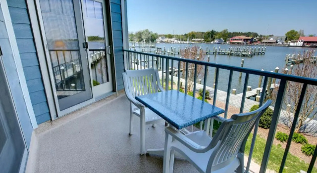 Люкс с видом на реку St Michaels Harbour Inn, Marina and Spa