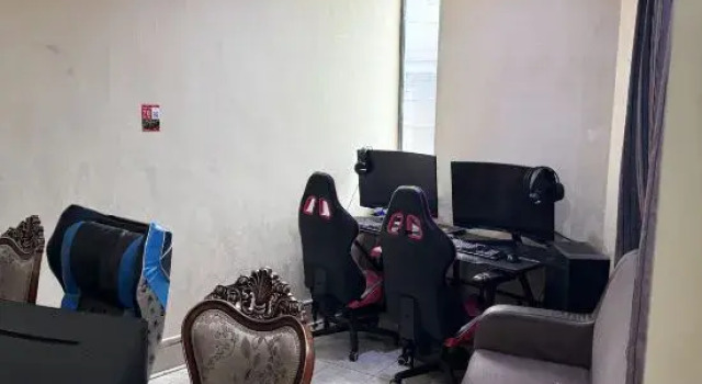 Кровать в общем номере Haosheng E-sports Hotel