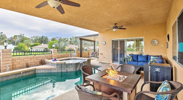 Pool/spa, Theater Room & Views: Palm Desert Home!