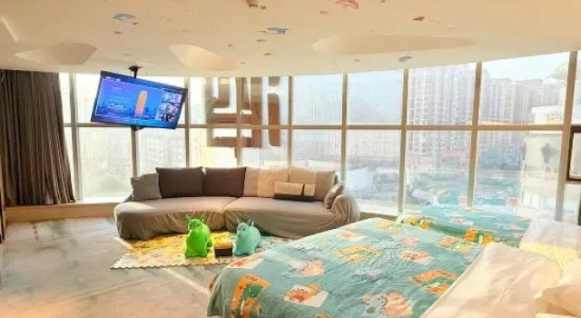Семейный тент Bojian Hotel Zhengzhou (Guomao 360 Square, Provincial People's Hospital Metro Station)