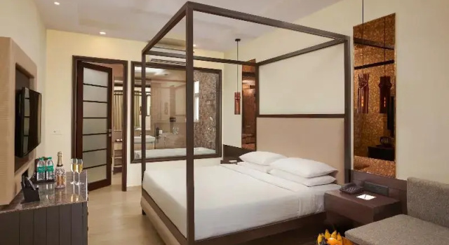 Двухместный номер Deluxe с балконом Acacia Resort & Spa Morjim Goa