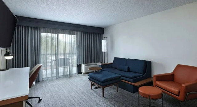 Люкс Executive c 1 комнатой Courtyard Houston The Woodlands
