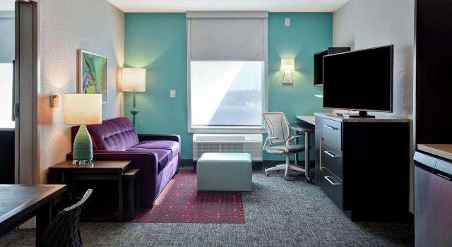 1 makuuhuone Kahden hengen Sviitti Home2 Suites by Hilton Dothan, AL